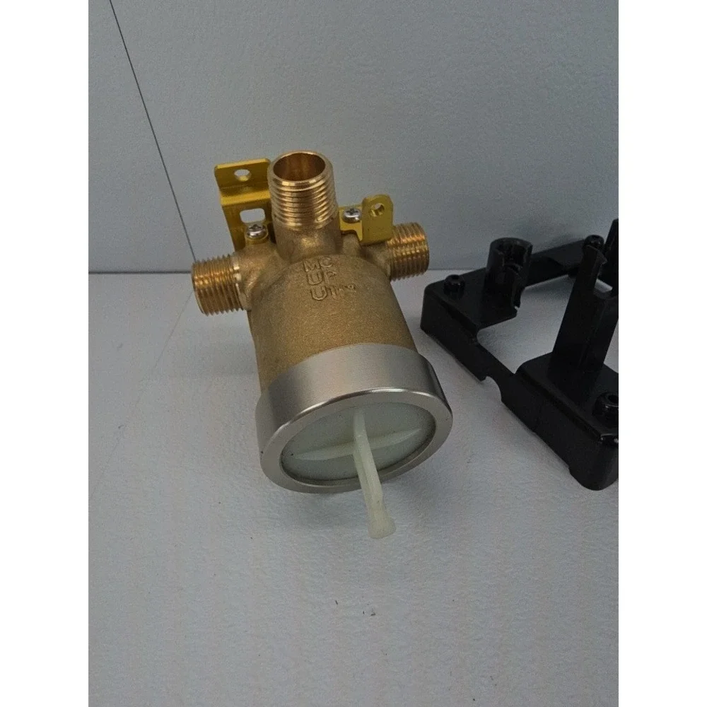 Mixing Rough In Valve Brass Mounting Bracket IPS PEX Universal Connection Delta‎